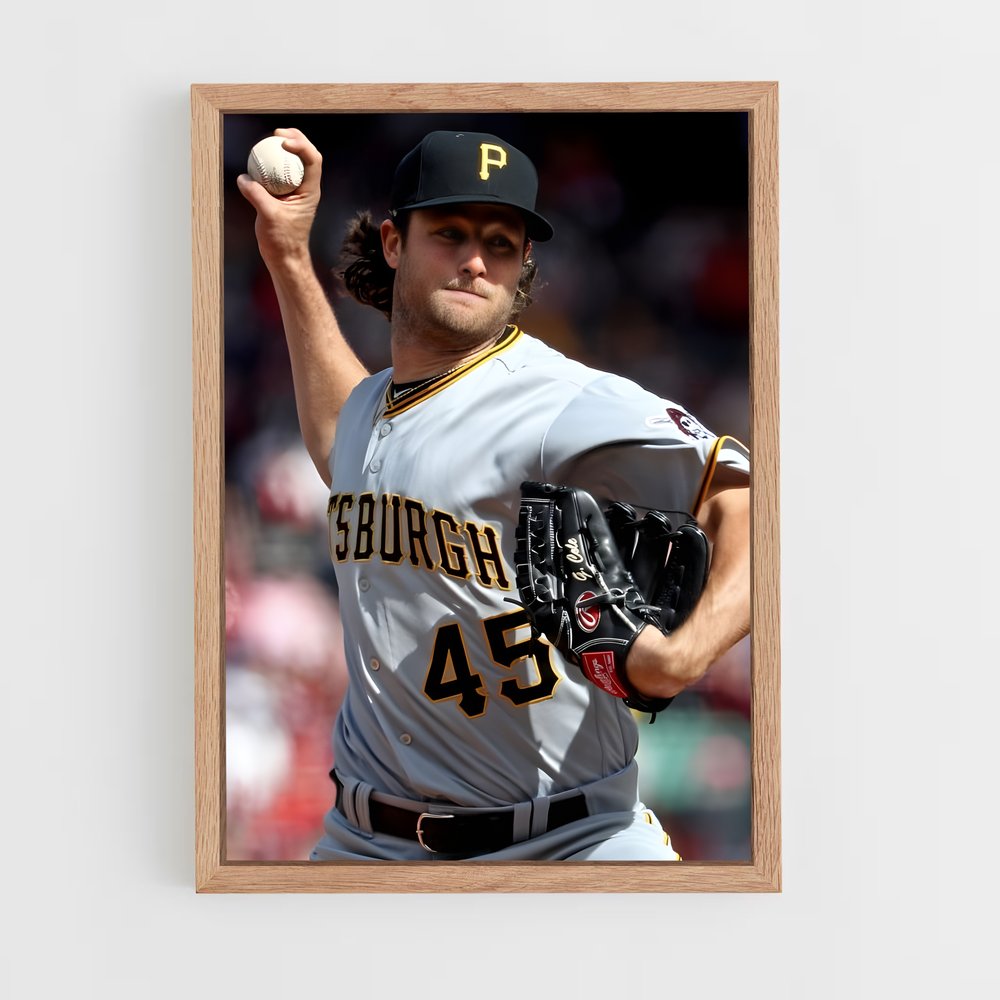 Poster Gerrit cole compétitive – affiche Baseball (vue 4)